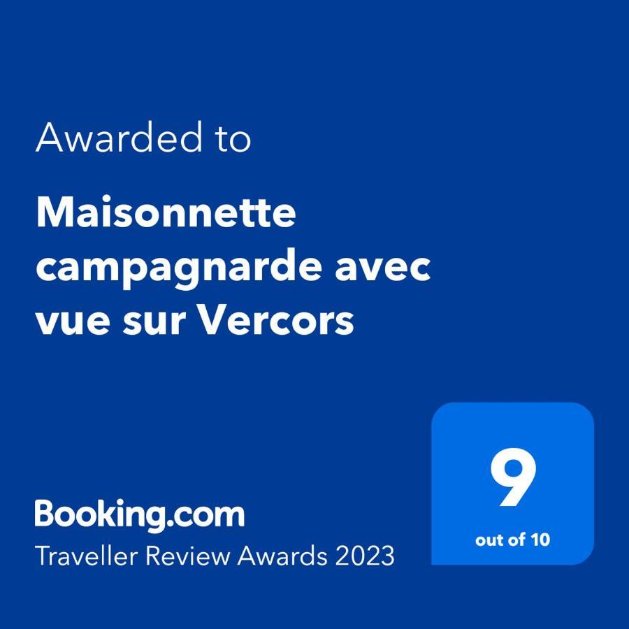 Willa Maisonnette Campagnarde Avec Vue Sur Vercors Montmiral Zewnętrze zdjęcie